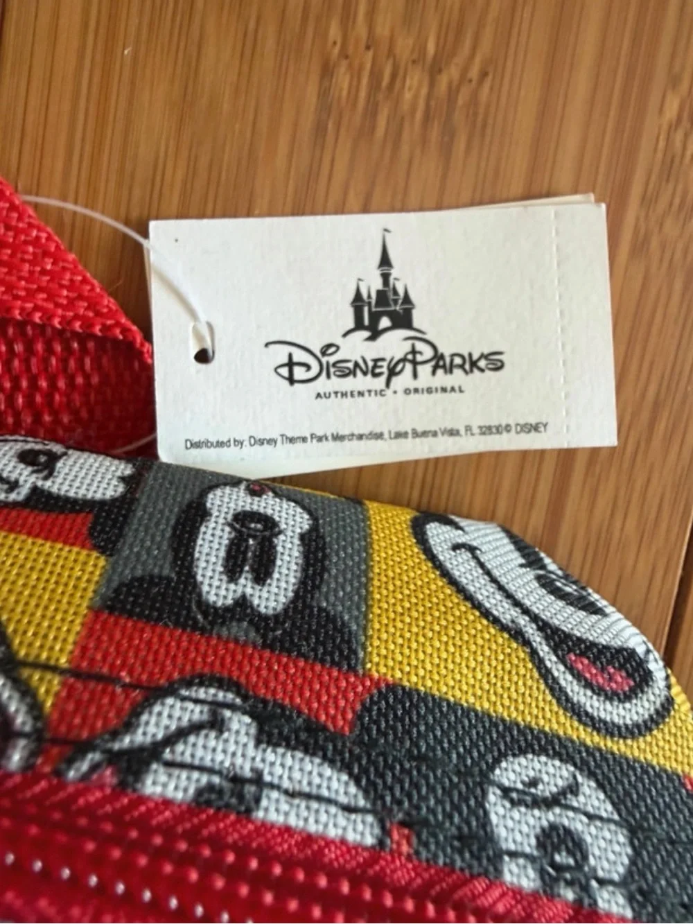 NWT•Authentic Walt Disney World Park Mickey Mouse Backpack